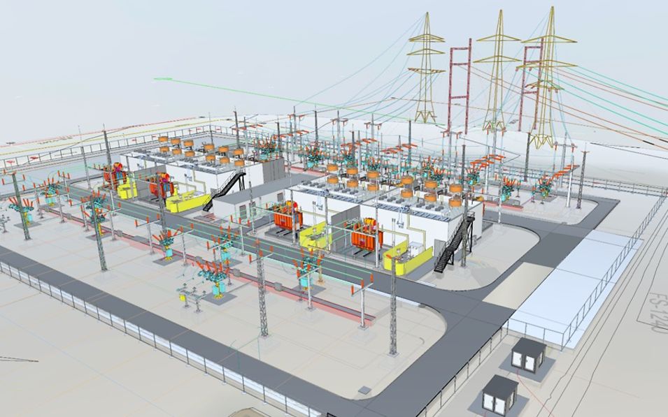 Building Information Modelling technische Simulation einer elektrischen Anlage
