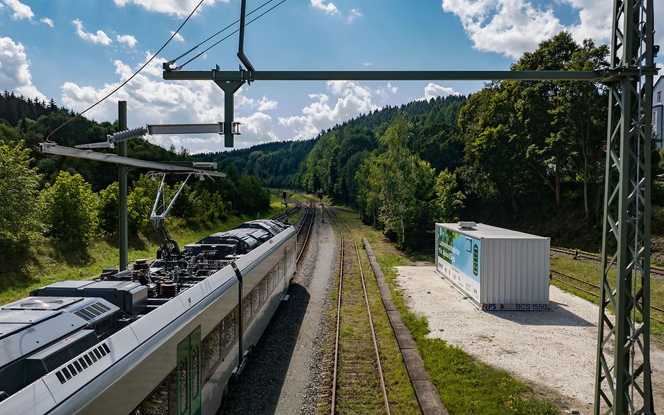 Ladeinfrastruktur für Akku-Züge
