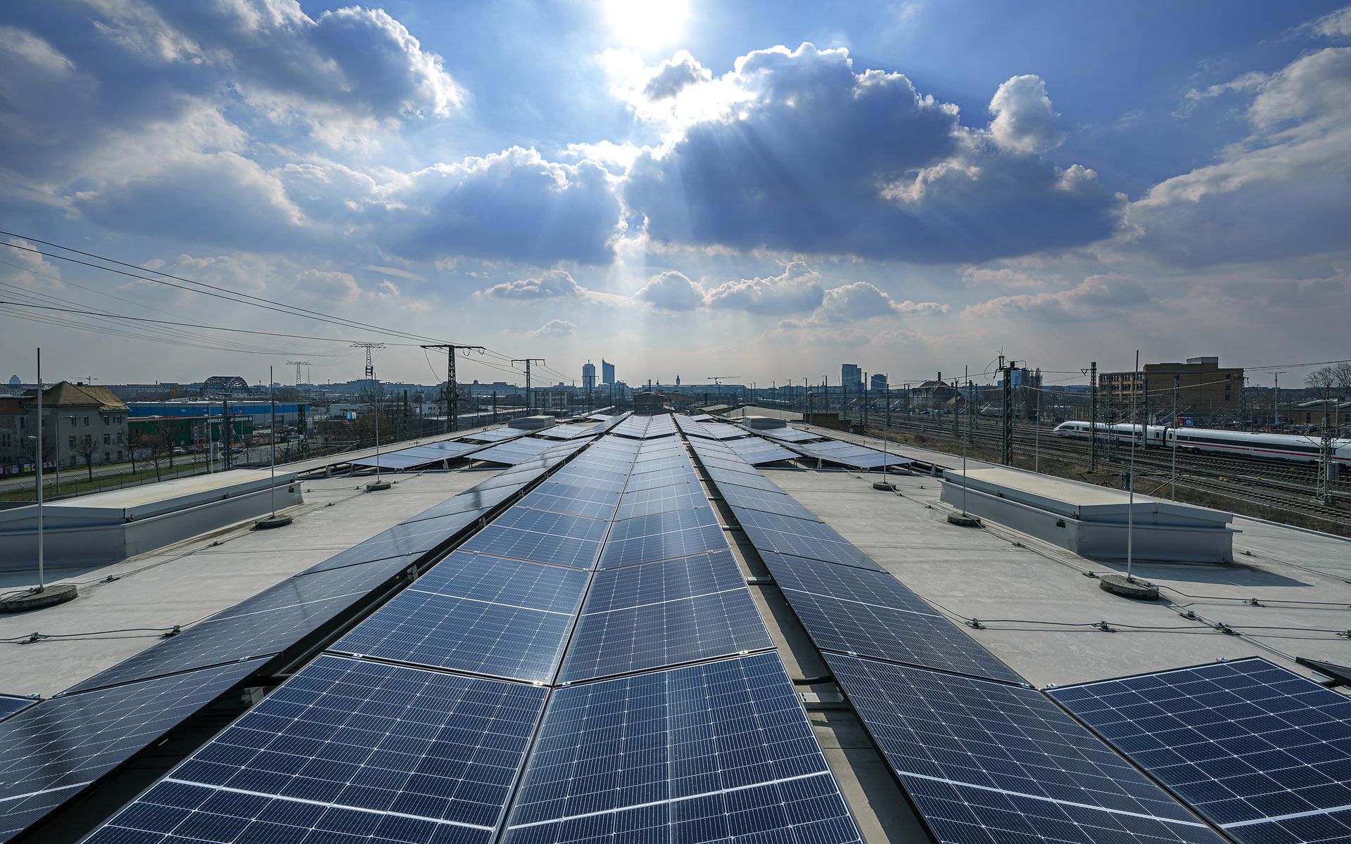 Photovoltaikanlage auf Dach