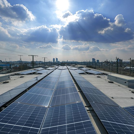 Photovoltaikanlage auf Dach